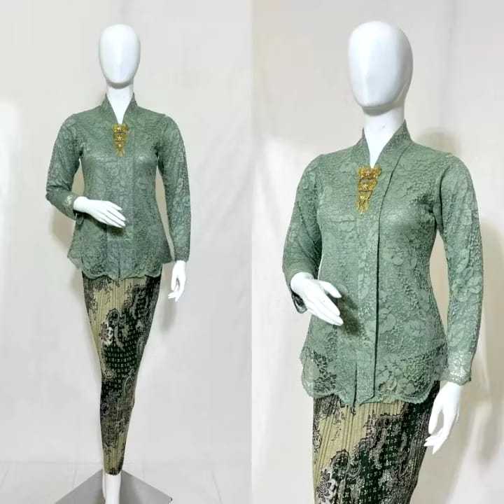 kebaya kartini/ floy brokat / Kebaya Kartini Modern / kebaya wisuda / kebaya kekinian / Kebaya Bali/
