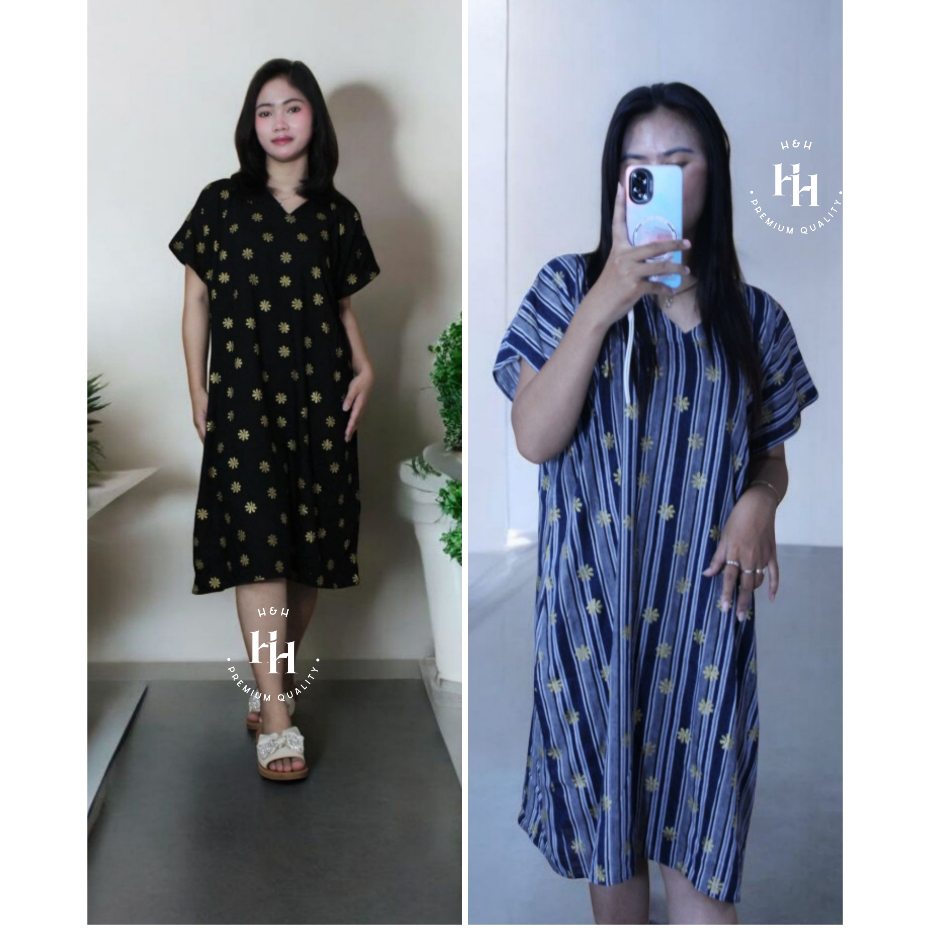 Daster motif cantik/Daster rayon premium Quality A/baju wanita adem/baju wanita cantik/Garansi 100% 