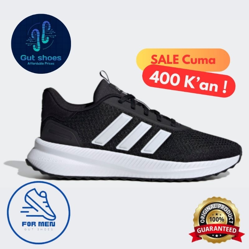 Sepatu Running / Lari Pria Adidas X_PLR Path Shoes From Official Store - Black White - Original