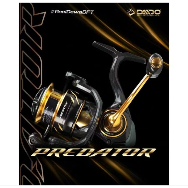 REEL SPINNING DAIDO PREDATOR 1000 REEL 2000 REEL DAIDO