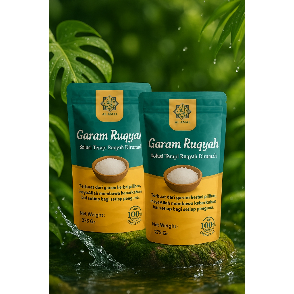 

Original Al-amal Garam Dengan Bonus Air Zam - Zam dan Tasbih Digital