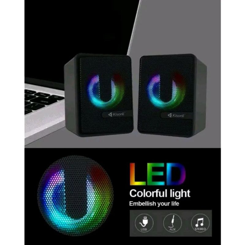 Kisonli L4040 Speaker Gaming Kisonli L4040 / Speaker Laptop Speaker Komputer Kisonli L 4040