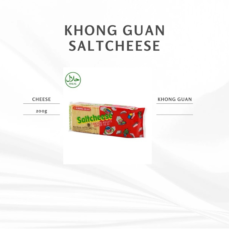 

PROMO!! KHONG GUAN SALTCHEESEE