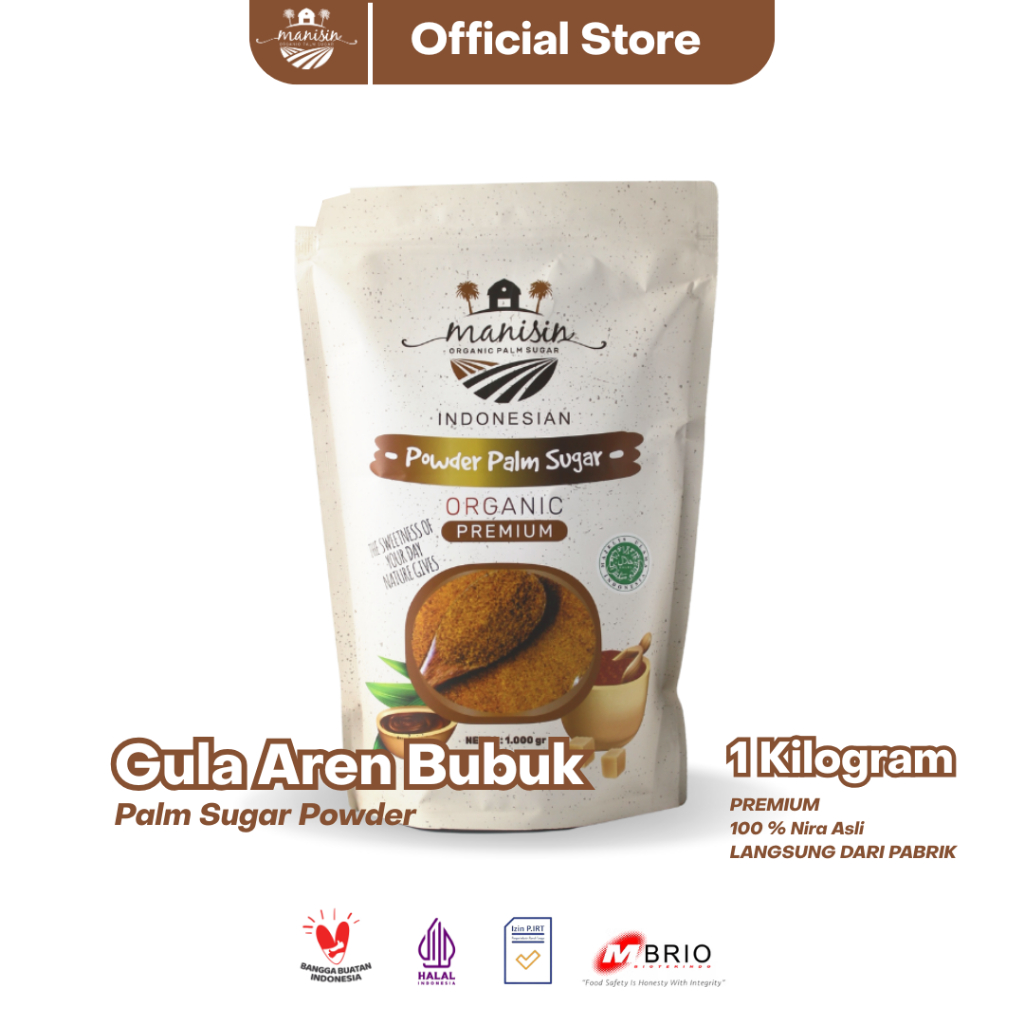 

Manisin Gula Aren Semut Premium 100% Gula Aren Untuk Cafe, Pemanis dan Kopi