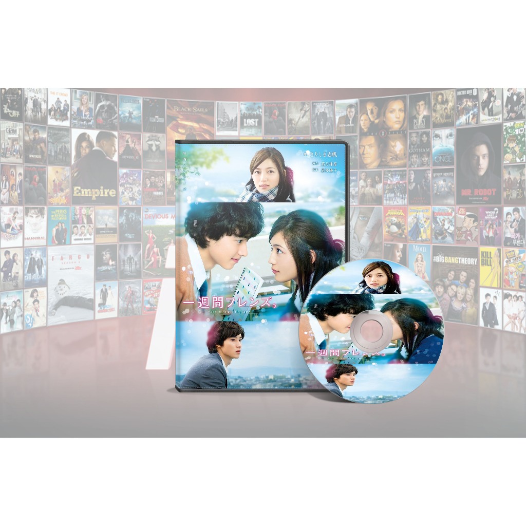 DVD Film Jepang One Week Friends (2017)