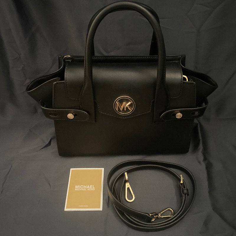 [LIKE NEW] MK Carmen Medium Flap Belted Satchel
