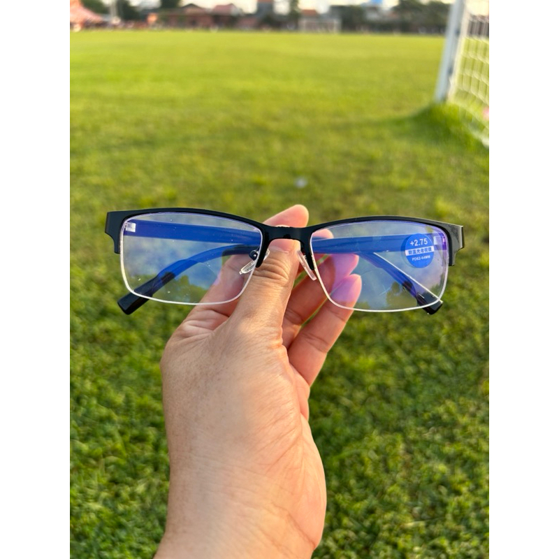 kacamata dua lensa baca jalan dua fungsi antiradiasi blueray