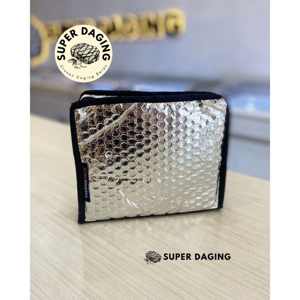 

Thermal Pouch | Tas Aluminium Cooler Pouch Small- Super daging Bandar Lampung