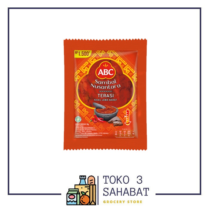 

Sambal Terasi ABC Sachet Isi 10