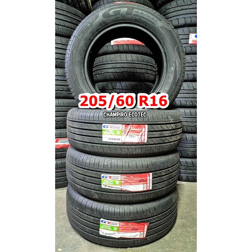 Ban Mobil GT Radial CHAMPIRO ECOTEC 205/60 R16 ban tubeles ring 16 205 60