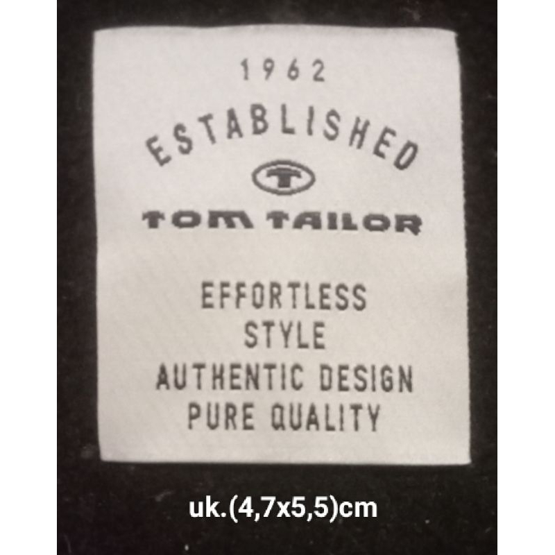 

label merek brand label (main) label tag pakaian