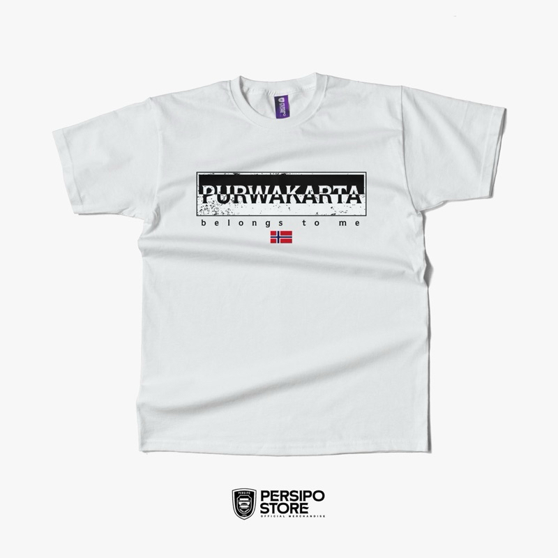 Purwakarta Belongs To Me T Shirt White
