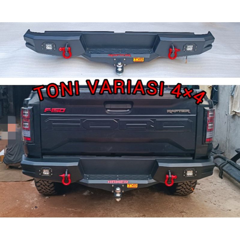 Bemper Bumper Belakang HAMMER Ford Ranger T6 Body Raptor