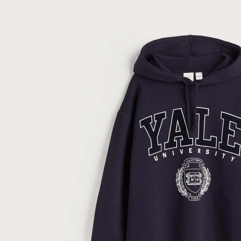 Hoodie H&M x YALE University Printed