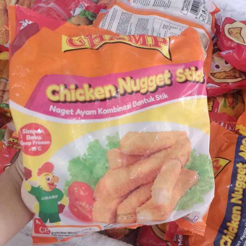 

Champ nuget stik 450gr