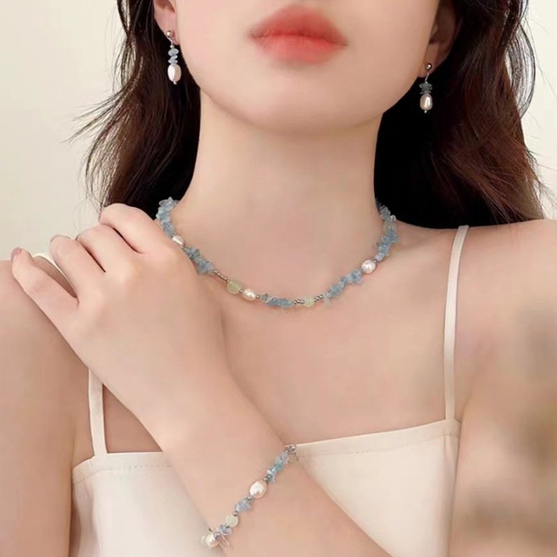 [ COD✅ ]SET MUTIARA BIRU LAUT ✨HIJAB STYLE⭐