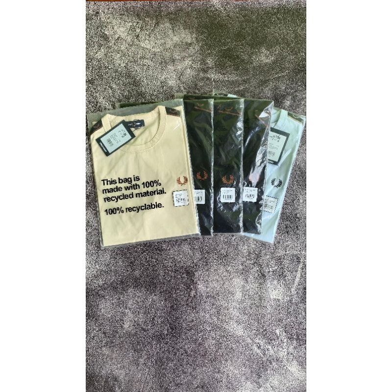 tshirt fred perry taped