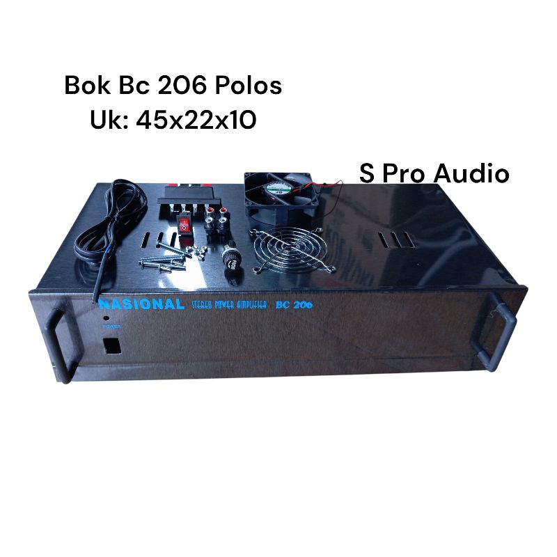 Paket Lengkap Bok Power Amplifier Polos 206