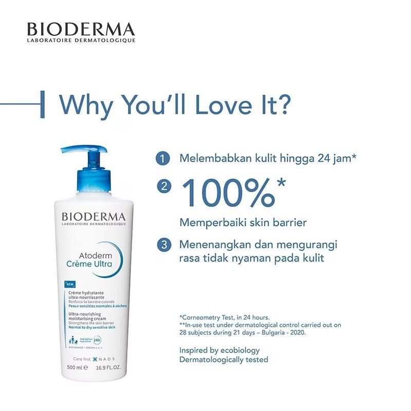 BIODERMA Bioderma Atoderm Crème Ultra 500Ml