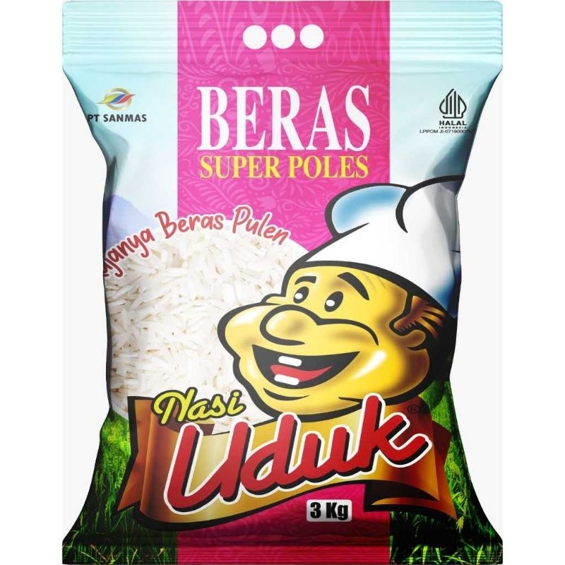

Beras Super Poles 3Kg (Uduk)