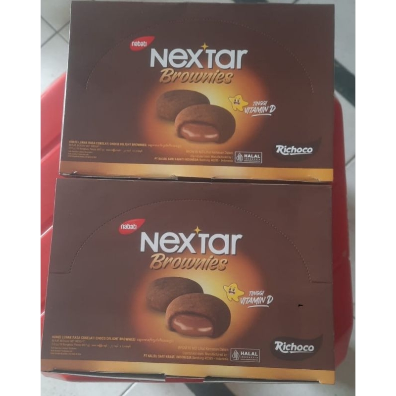

NEXTAR BROWNIES CHOCO DELIGHT 34gr BOX ISI 10 PCS