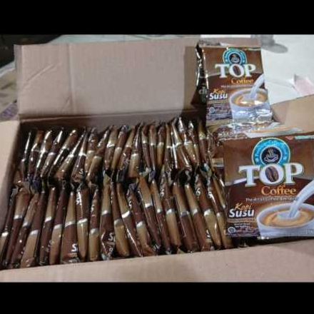 

Kopi Top Susu 3in1 Aroma Khas 12x31gr Sachet