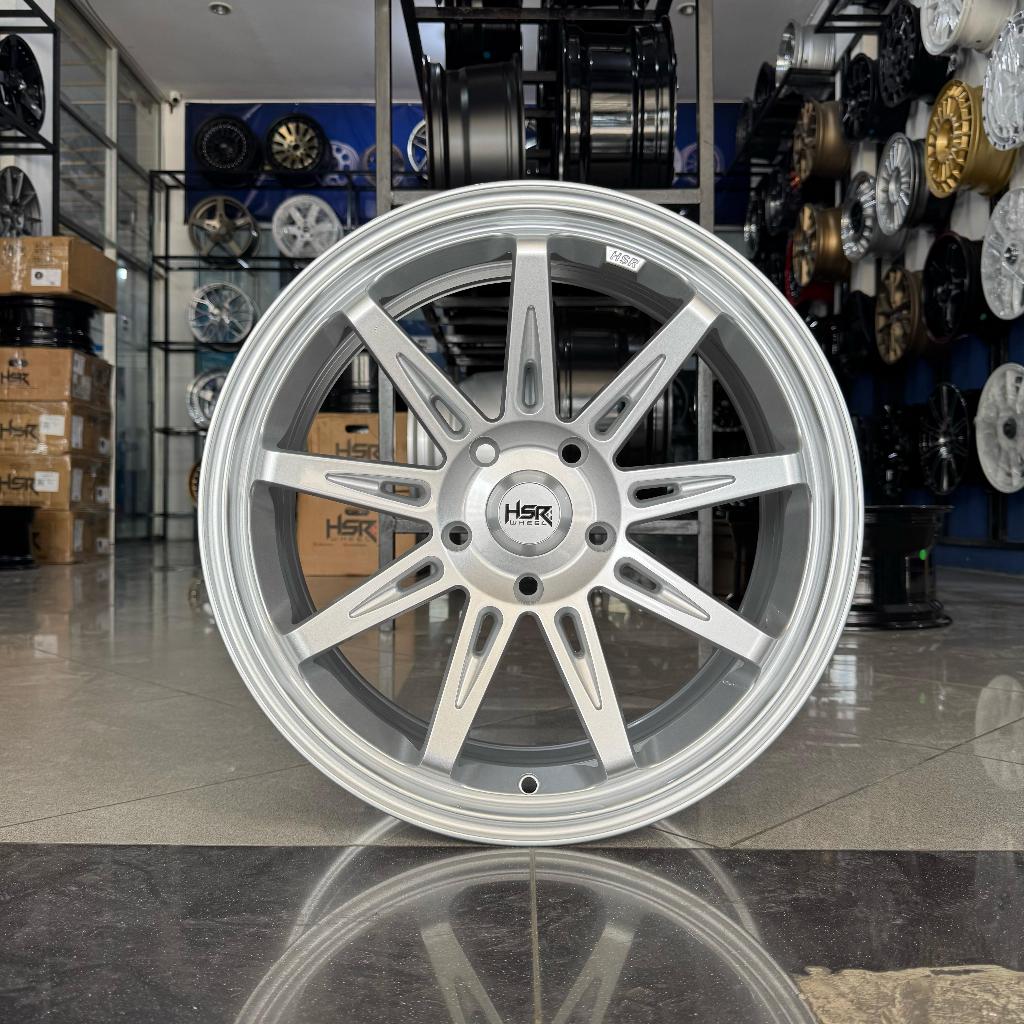 Velg Mobil Suzuki XL7 dll ring 17 TIKALA 9004 HSR R17X75 H5X114,3 ET40 SILVER