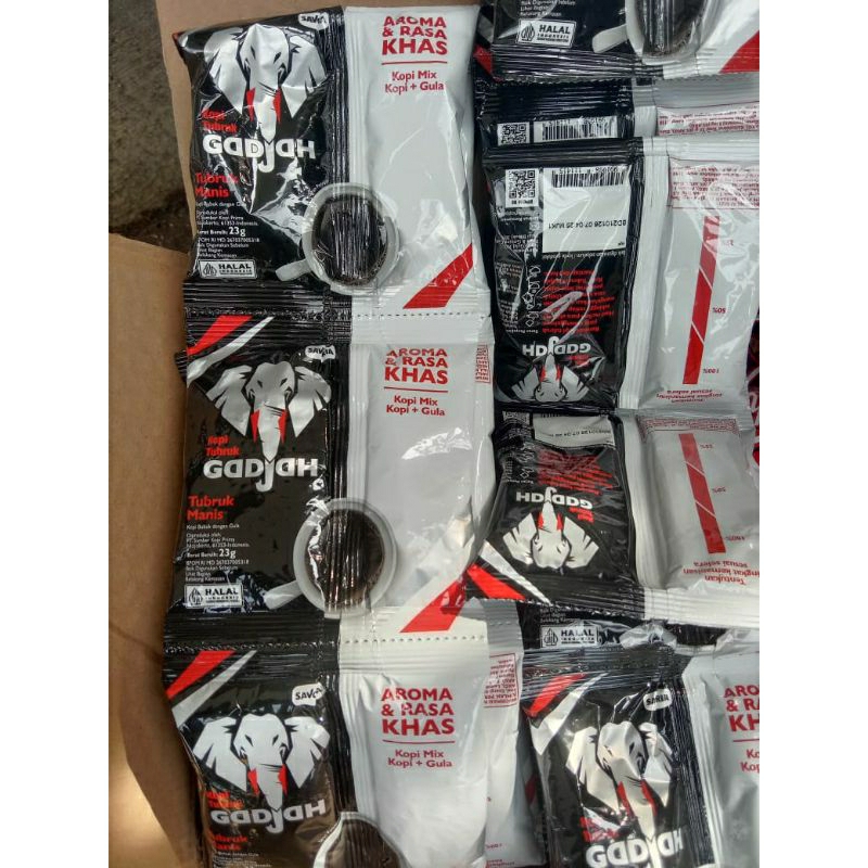 

Kopi Sachet Tubruk Gadjah murah enak