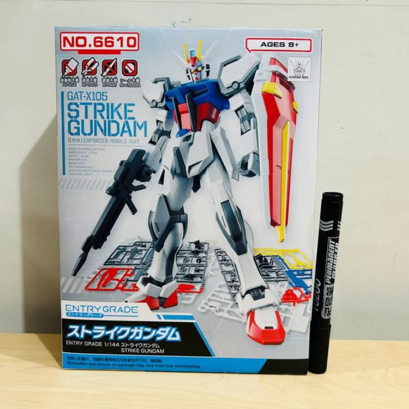 Mainan model kit mokit strike gundam GAT X105figure kitrobot rakitCIWDqppJAD#mokdelkit #mokit #strik