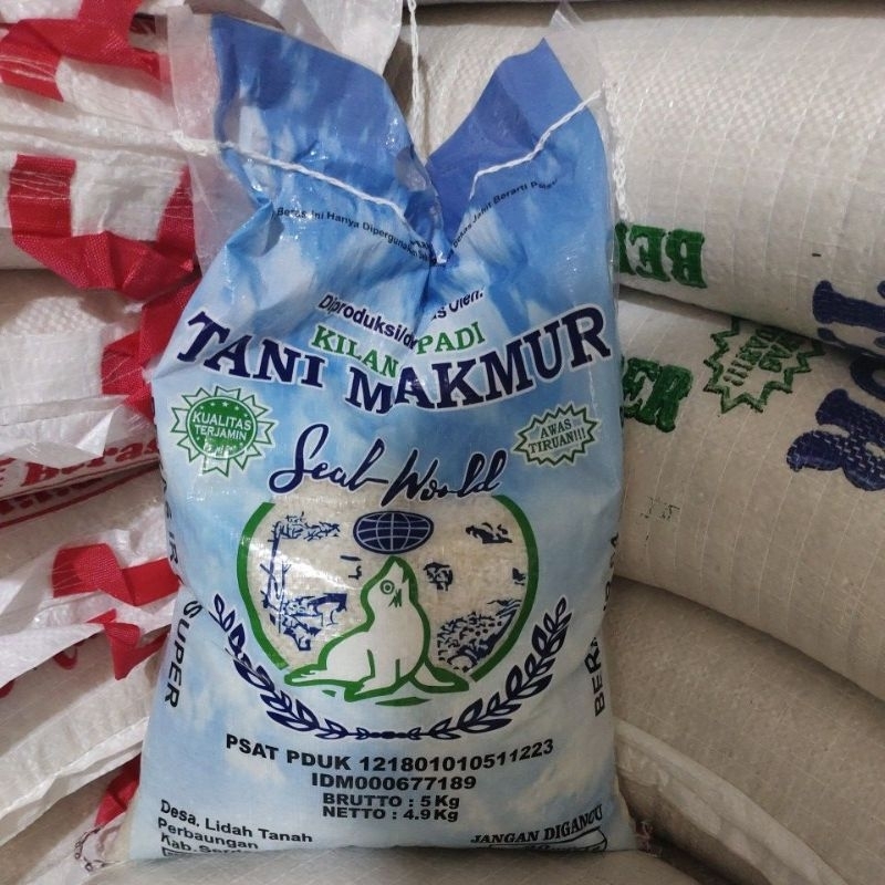 

Beras Enak, Beras Putih, Beras Pulen, Beras Cap TM 5kg