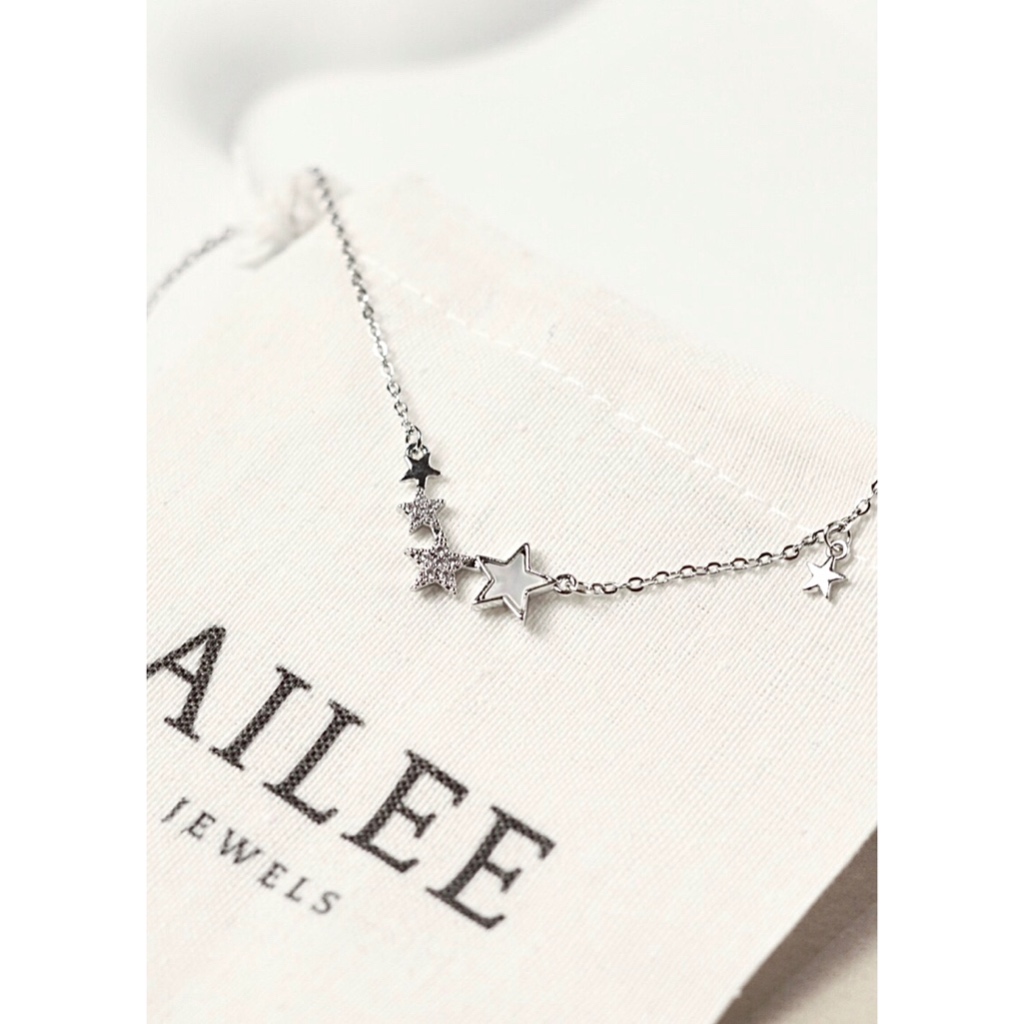 Ailee Jewels Kalung Titanium anti karat Starla Necklace Kalung Liontin Bintang Anti Karat
