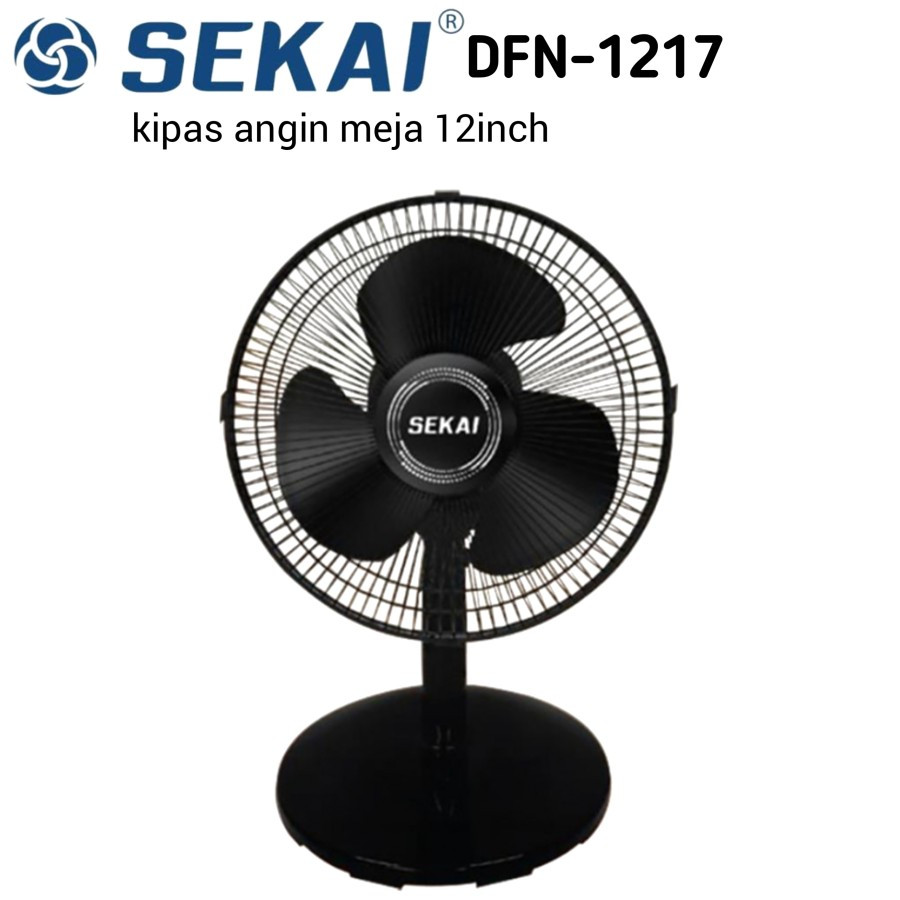 kipas angin meja SEKAI DFN 1217 Kipas angin duduk 12 inch