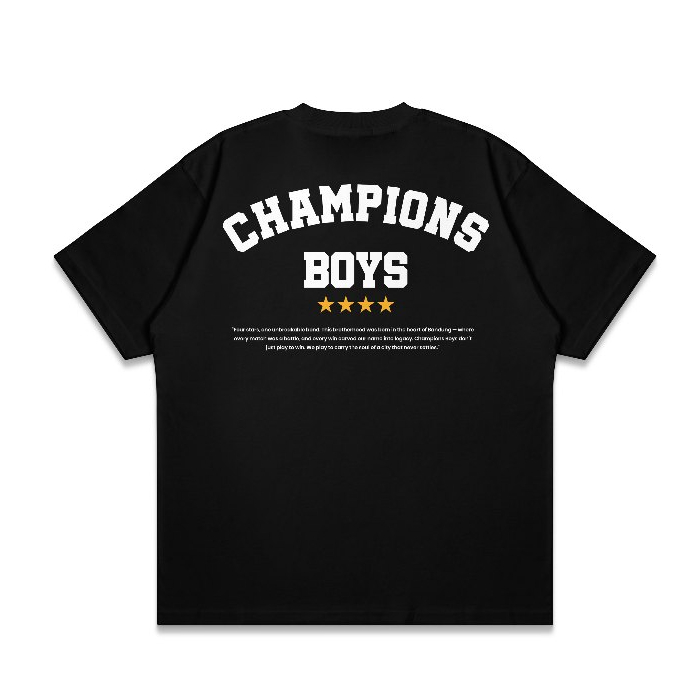 62Firm x BANDUNG FOOTBALL T-shirt Champions Boys Baju Kaos