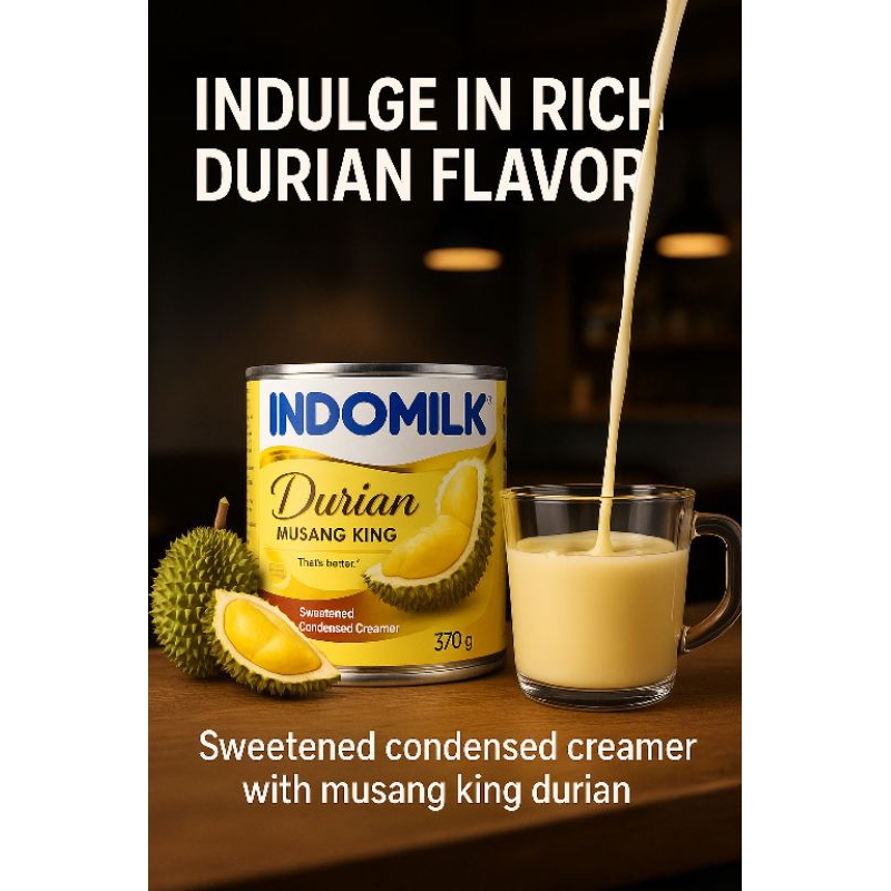 

PROMO TERBATAS!! TERMURAH!! SKM INDOMILK DURIAN MUSANG KING 370 ML