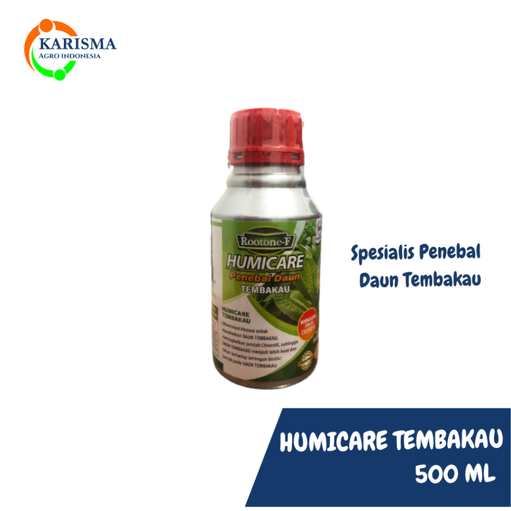 ROOTONE-F HUMICARE TEMBAKAU Penebal Daun dan Meningkatkan Jumlah CHLOROFIL - 500 ML