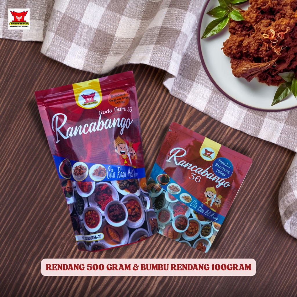 

RENDANG SAPI 500 Gram dan BUMBU RENDANG 100Gram KEMASAN SIAP SAJI TERLARIS