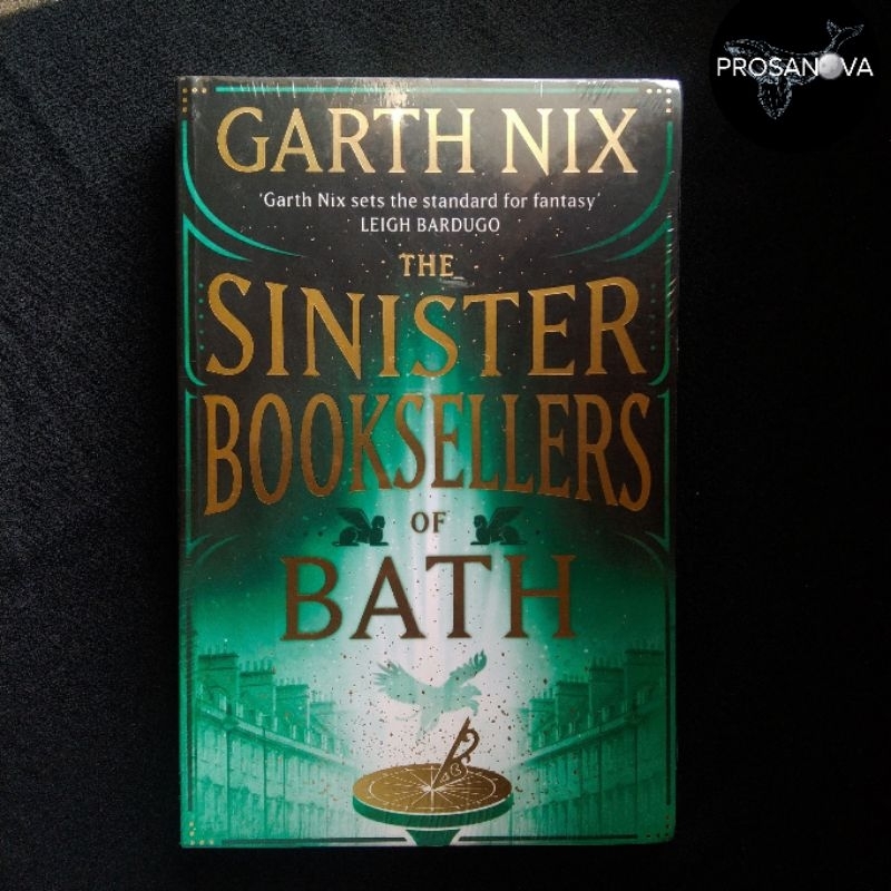 The Sinister Booksellers of Bath Garth Nix - English Novel New Original