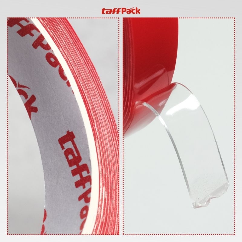 

TaffPACK Perekat Double Tape Sticker 15mmx3m