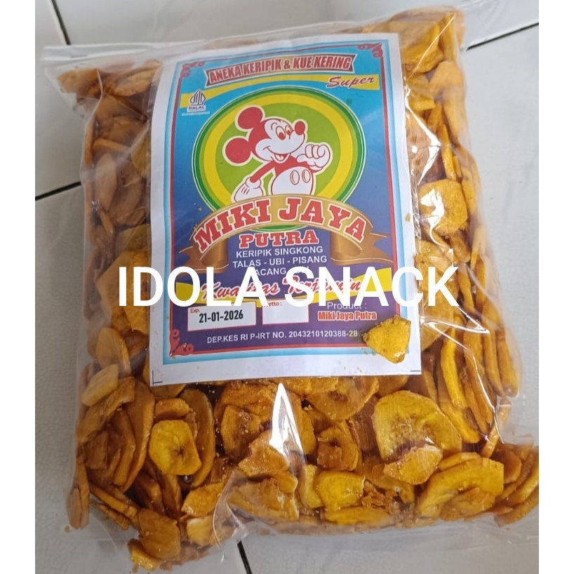 

Keripik pisang manis caramel 250 gram