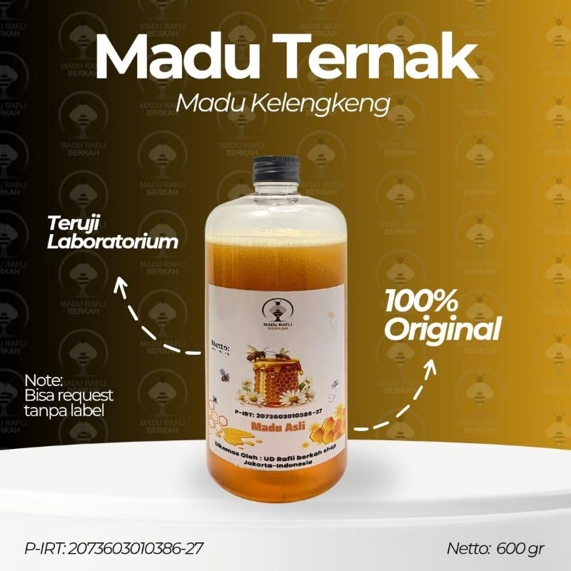 

Madu asli madu nektar bunga kelengkeng 600gr