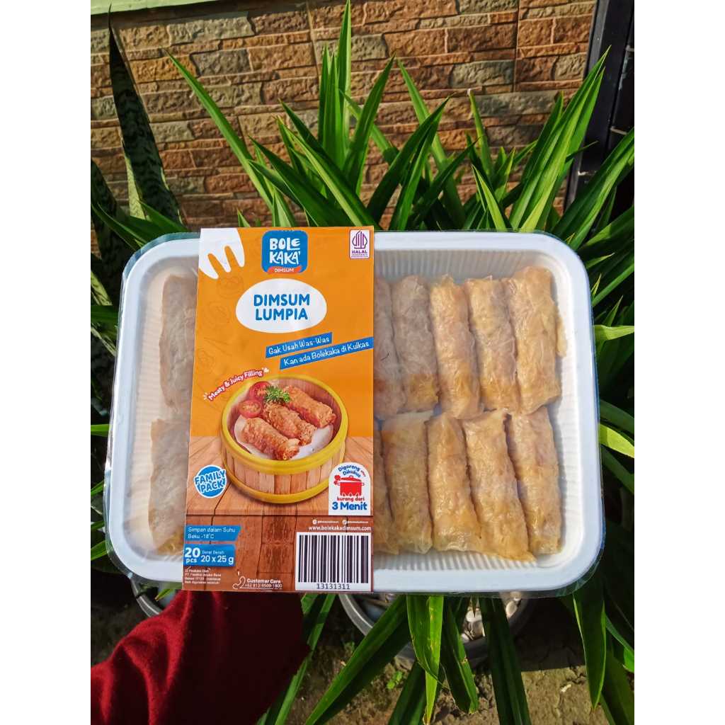 

DIMSUM 49 BOLEKAKA LUMPIA AYAM isi 20 pcs FROZEN FOOD HALAL