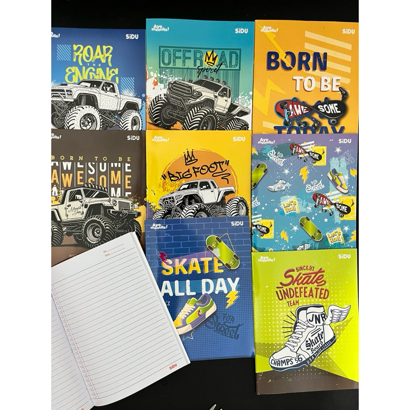 

Buku Tulis Sidu 38/58 Lembar Karakter 1 Pcs Buku Sekolah