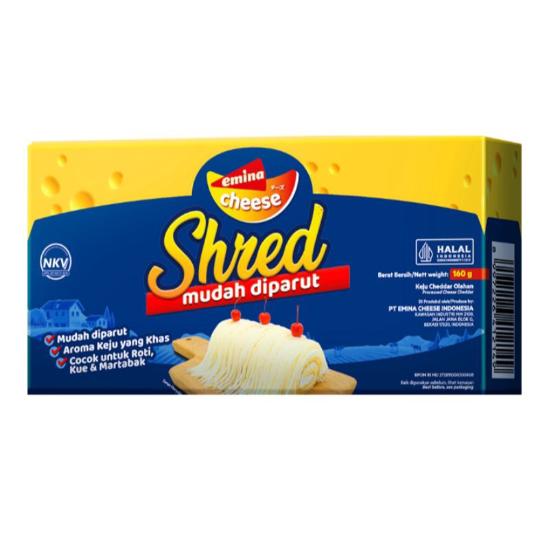 

Emina Cheese Shred Box 160 g