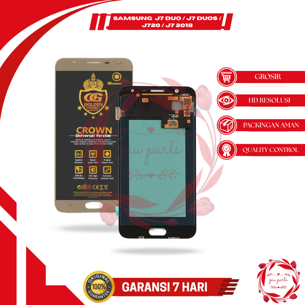 LCD SAMSUNG J7 DUO 2018 / J720 FTOUCHSCREEN ULLSET COMPLETE ORIGINAL