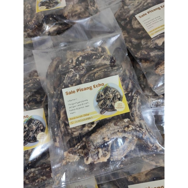

Promo sale pisang echo, sale pisang premium pengeringan oven