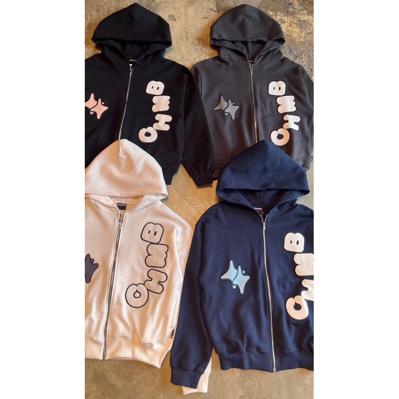 Chambredelavain Zip Hoodie Boxy