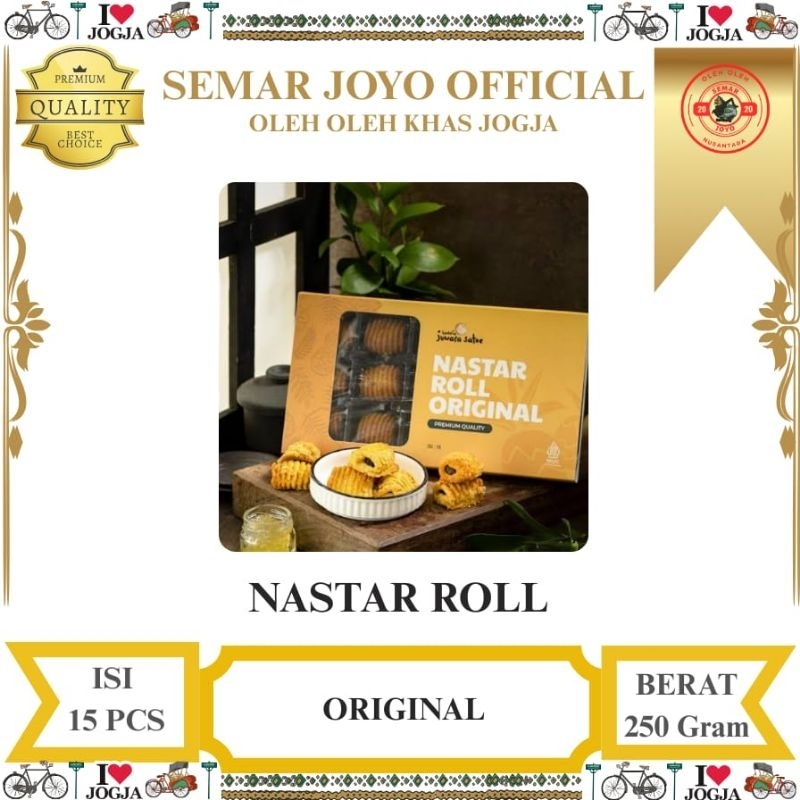 

Nastar Roll Isi 15 || Bakpia Juwara Satoe