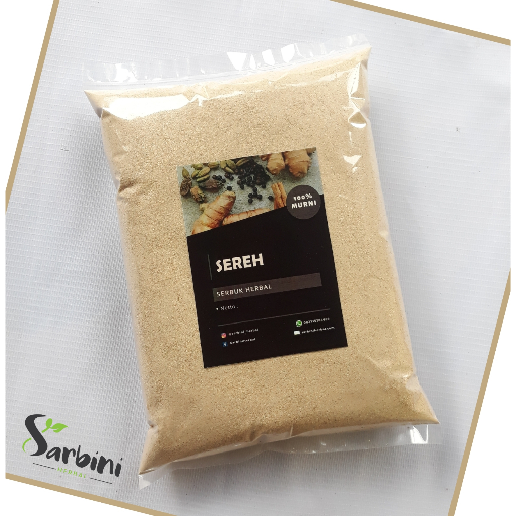 

Sereh Bubuk 100 gram / 250 gram / Serbuk Sereh Garansi Terjamin 100% Asli Murni / Simplisia Kering Sereh / Bahan Ekstrak Sereh Premium / Jamu Herbal Sereh Tradisional Tanpa Bahan Pengawet