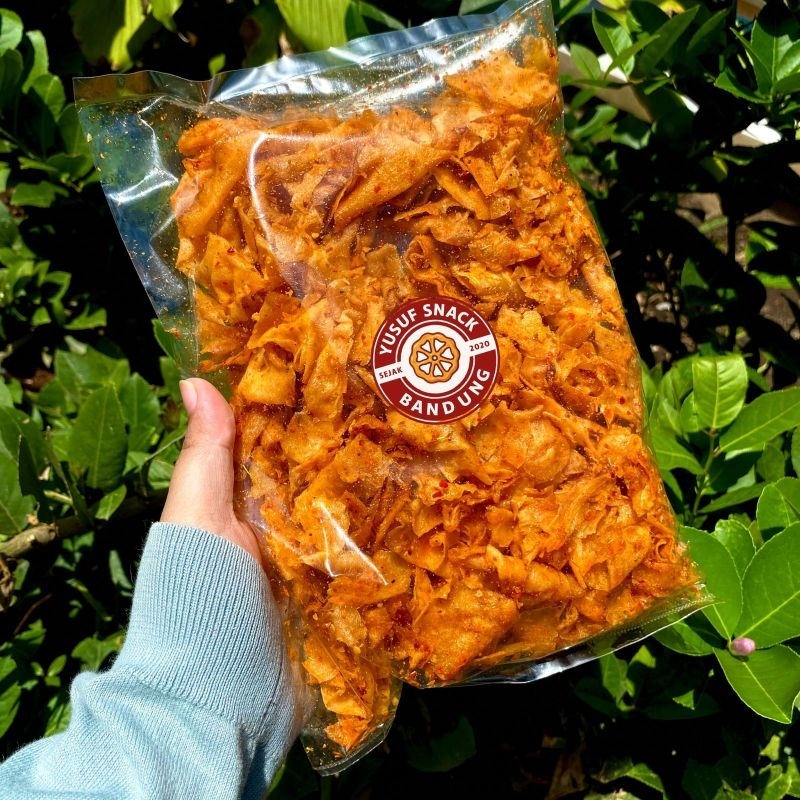

keripik keriwil/keripik setan berat: 250g