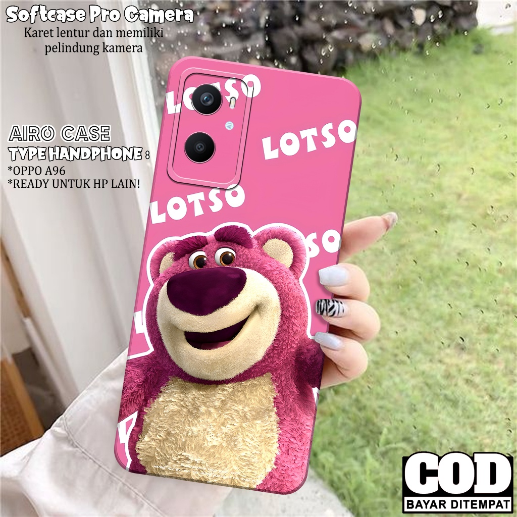 Case OPPO A96 - Softcase OPPO A96 - Fashion Case KARTUN - Casing OPPO A96 - Softcase Pro Camera - Tp